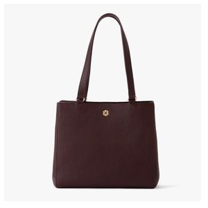 DANGE DOVER Burgundy Tote